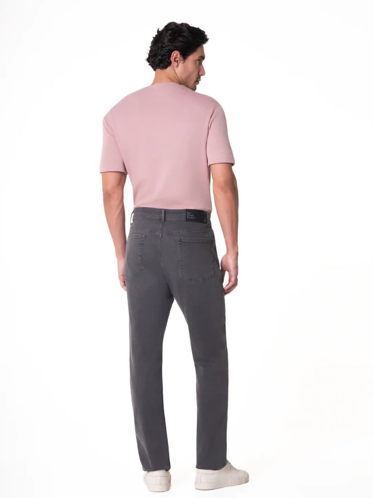 Chrome Grey Relaxed Fit Jeans — photo 7