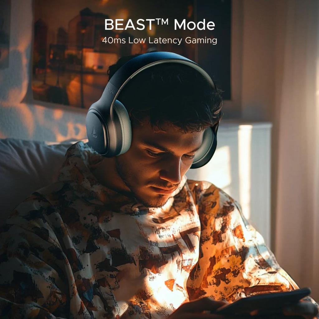 boAt Rockerz 430 | Wireless Headphone with ENx™ Tech, 40 HRS Playback, BEAST™ Mode, Type-C Interface, Bluetooth v5.4 — photo 10