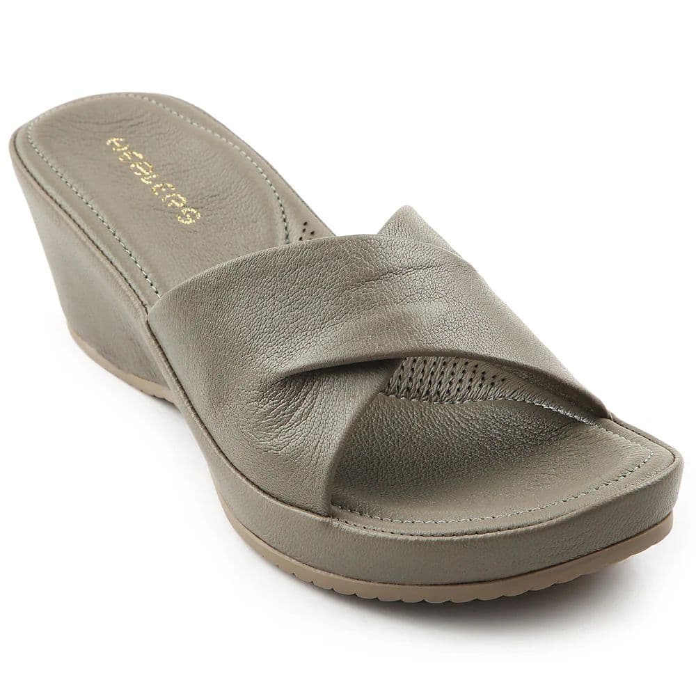 Healers Beige Casual Sandal For Women JD-33 By Liberty — 3/36 / Beige