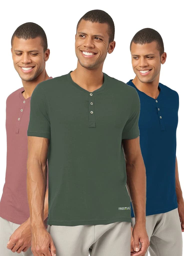 Henley 2.0 - Half Sleeves (Pack of 3) — photo 8