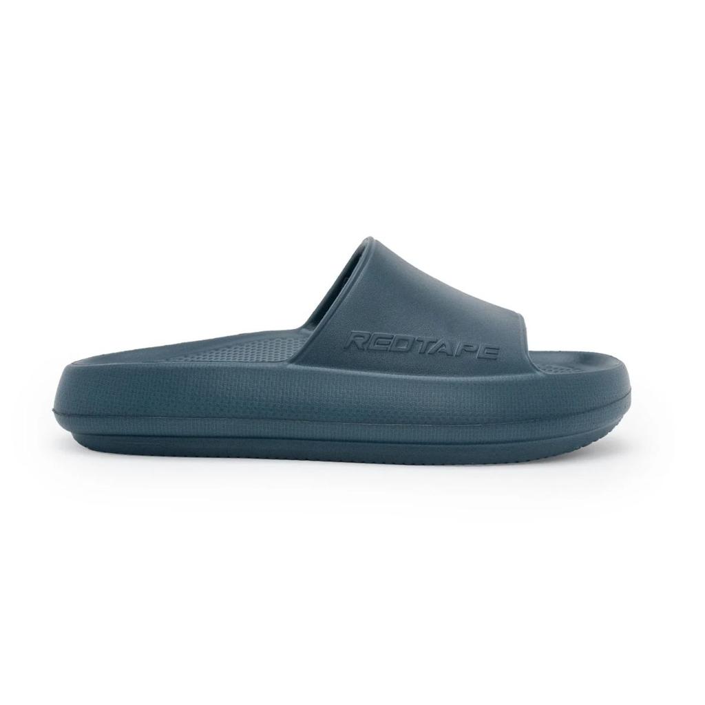 Mens Sliders in Stone Blue | Casual Pool Sliders — photo 2