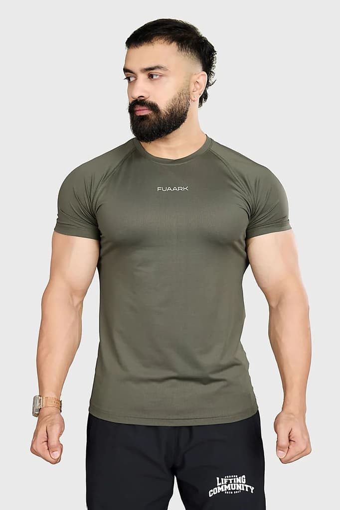 Dash T-shirt Olive — S