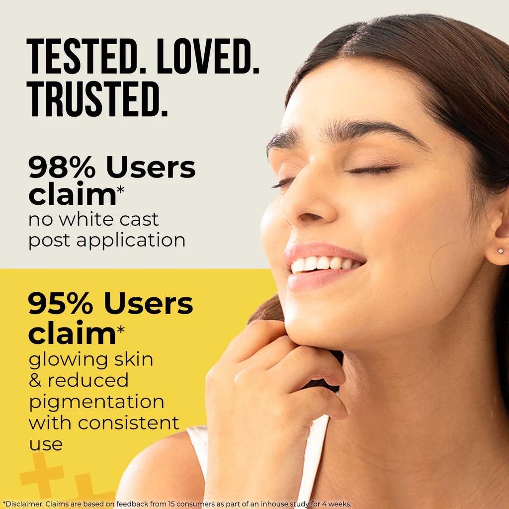 Kesar & Kojic Acid Sunscreen - 50 gm In-Vivo Tested SPF 50+ PA ++++