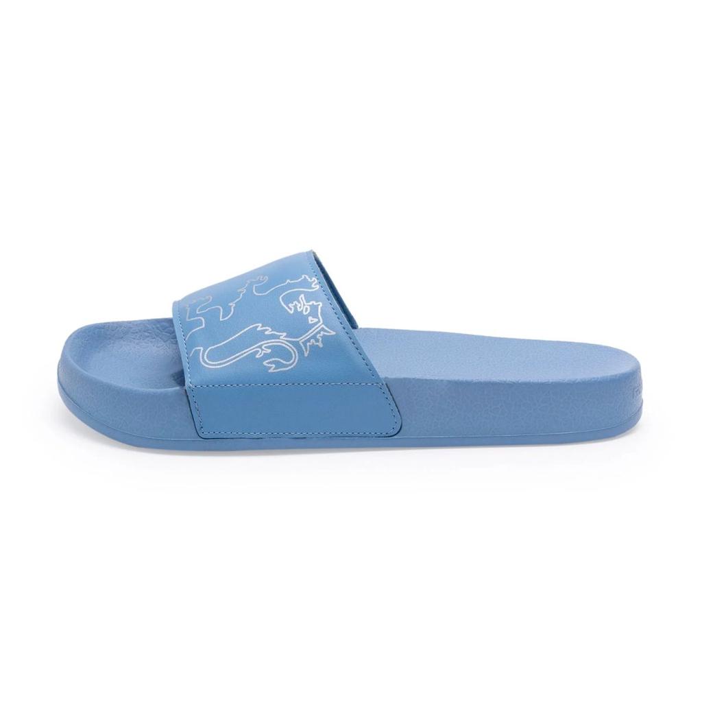 Womens Sliders in Slate Blue | Casual Pool Sliders — photo 3