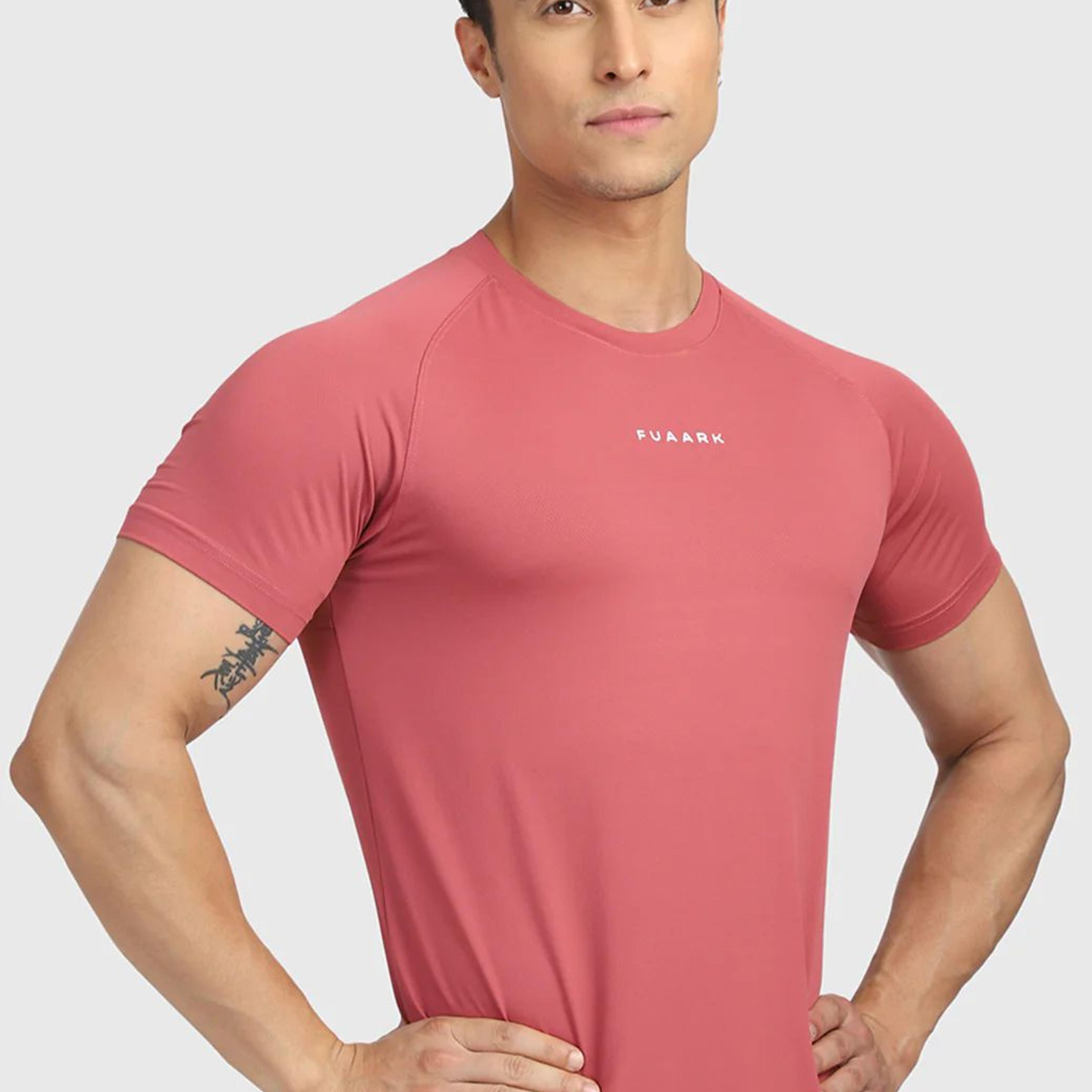 Sleek T-shirt Deep Red