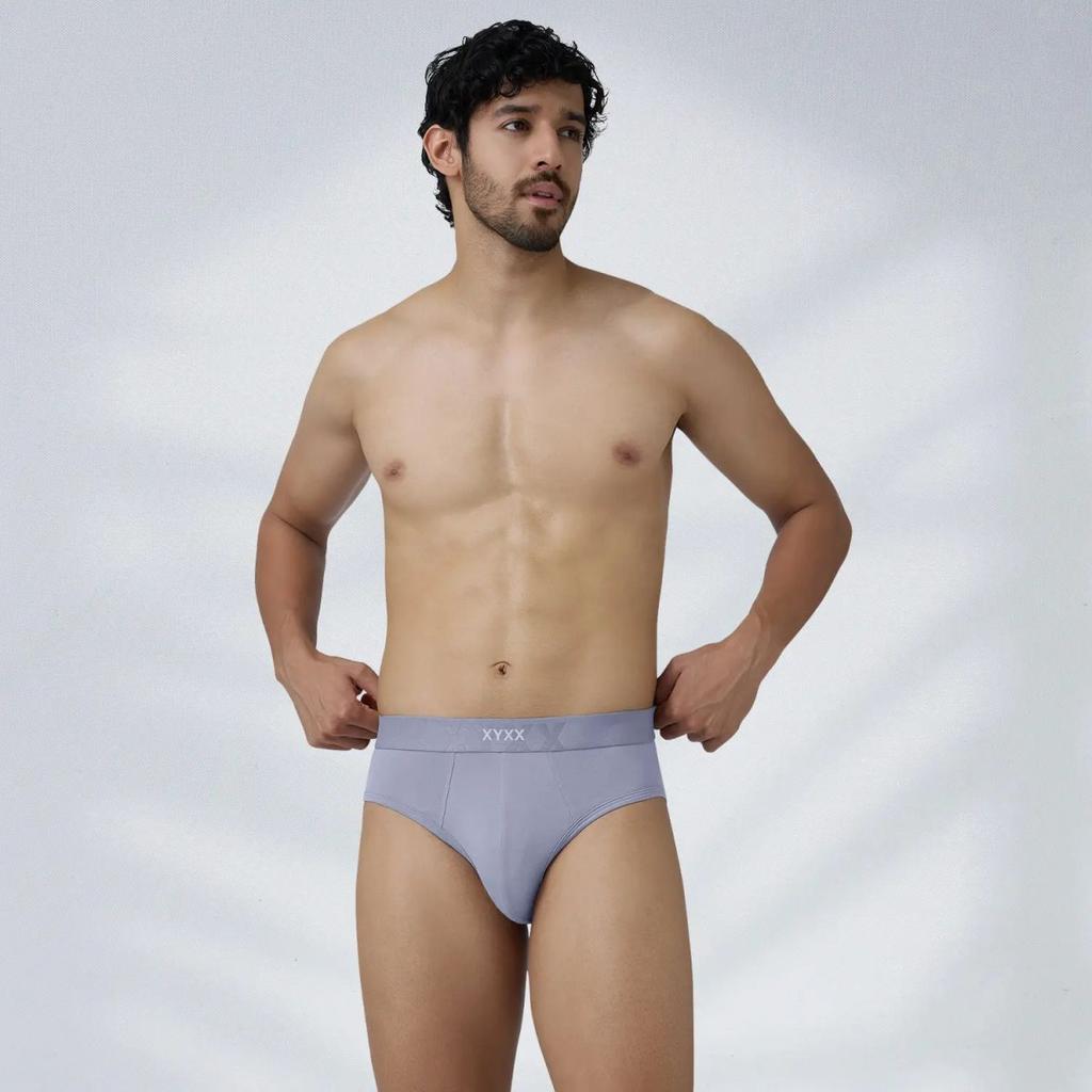 Element Cotton Stretch Briefs For Men Ash Grey — photo 5