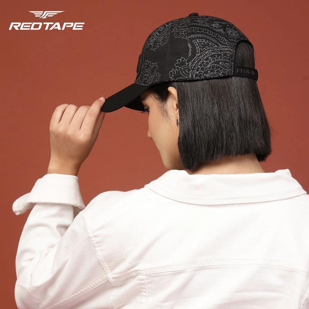 Unisex Black Solid Cotton Twill Baseball Cap with Adjustable Strap — photo 6