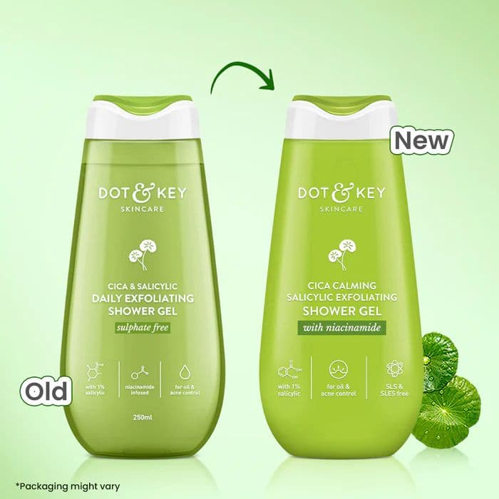 Cica + 1% Salicylic Acid Exfoliating Shower Gel — photo 2