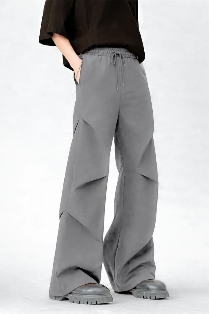 Prime Flare Pleat Relaxed Joggers — photo 7