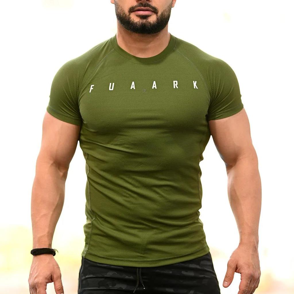 Checks T-shirt Green