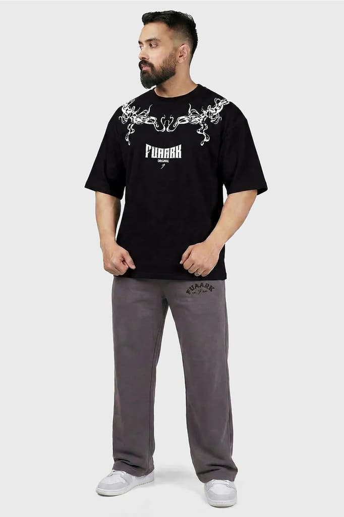 Fuaark Original Oversized T-shirt Black — photo 2