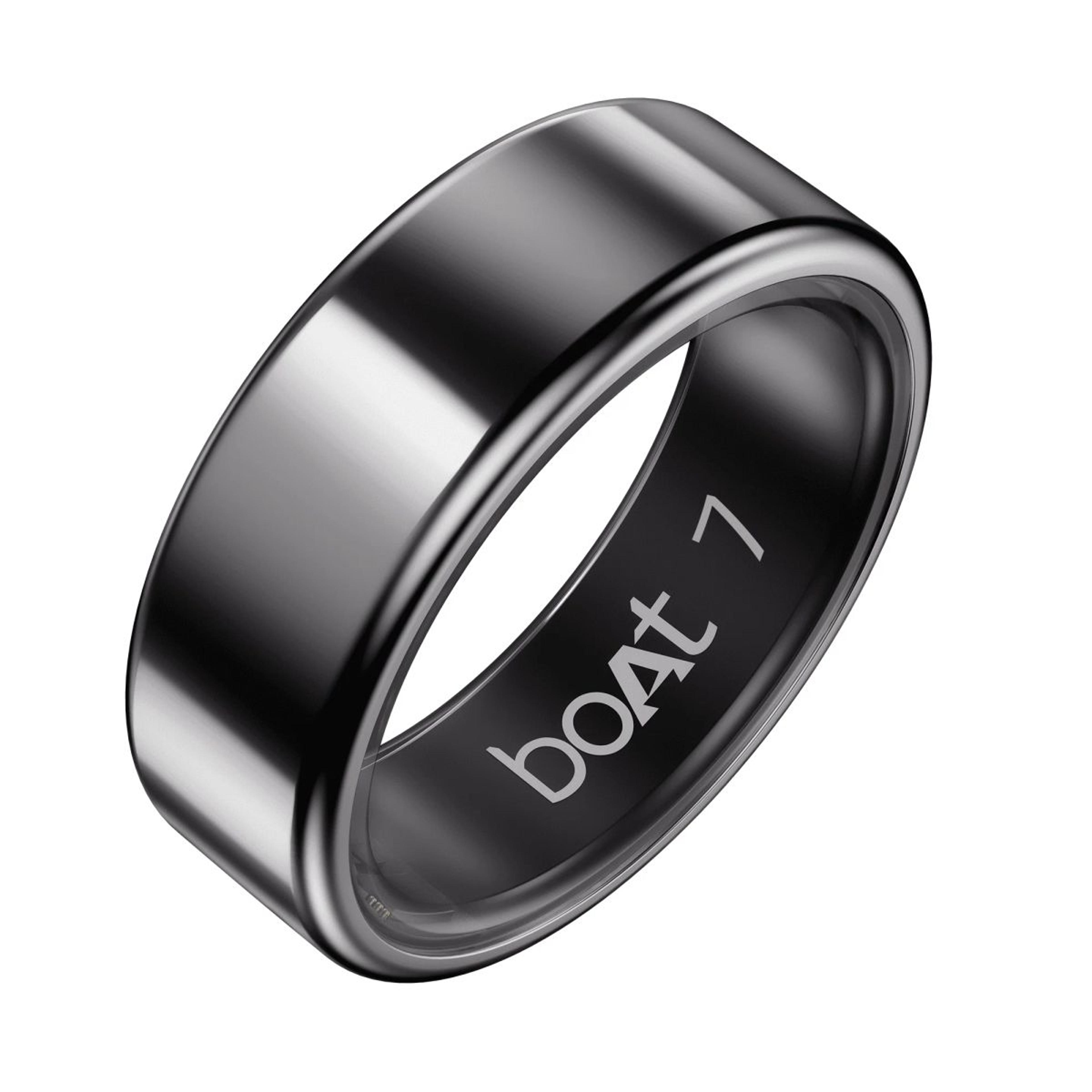 Smart Ring Active Plus | Smart Ring with Health Monitoring, Wireless Charging, Stainless Steel Build