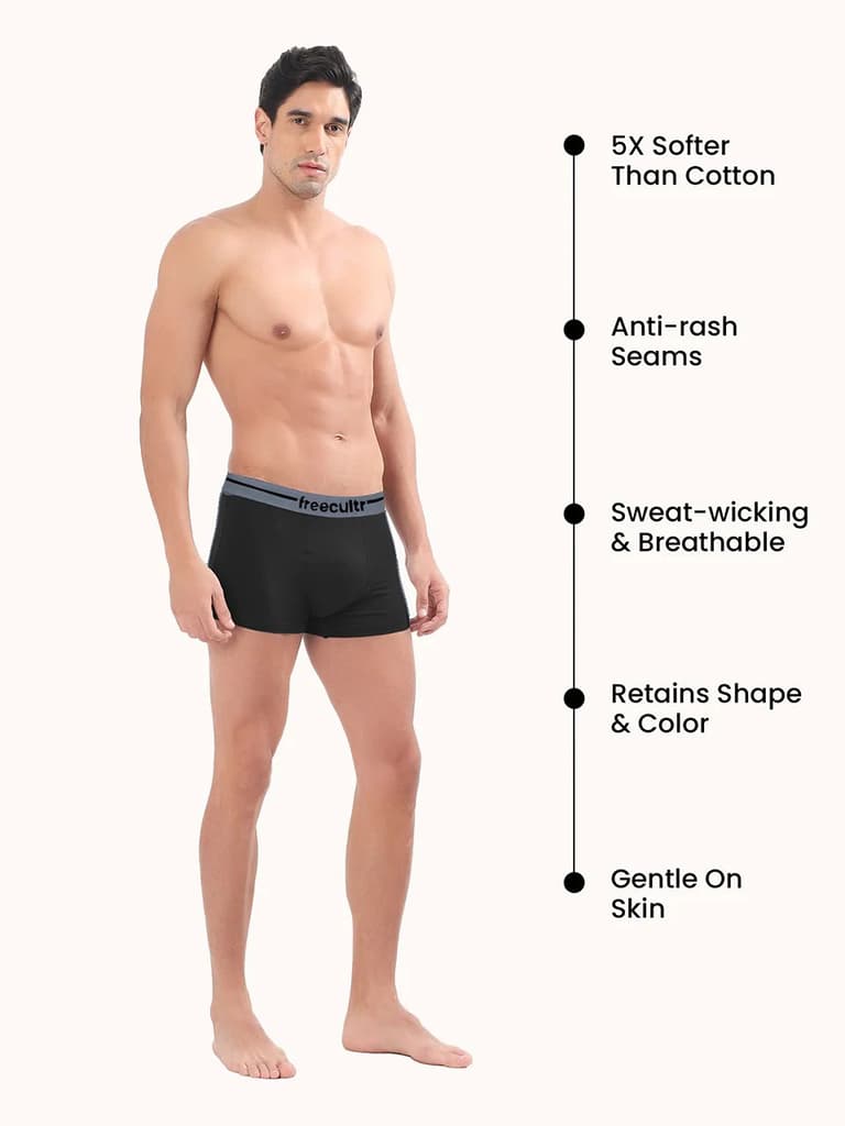 Men’s Adaptive Cotton Stretch Trunks Pack of 2 — photo 6
