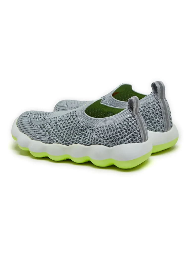 TOON KIDS Grey Kids Walking Shoes — photo 5