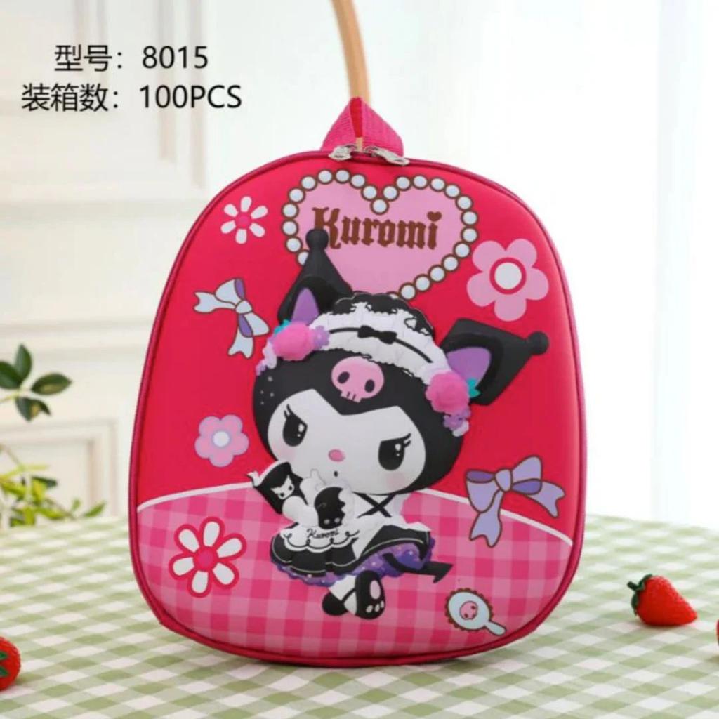 Cute Kuromi 3D Backpack | Adorable Anime-Inspired Bag for Kids & Fans! — Kuromi Bag