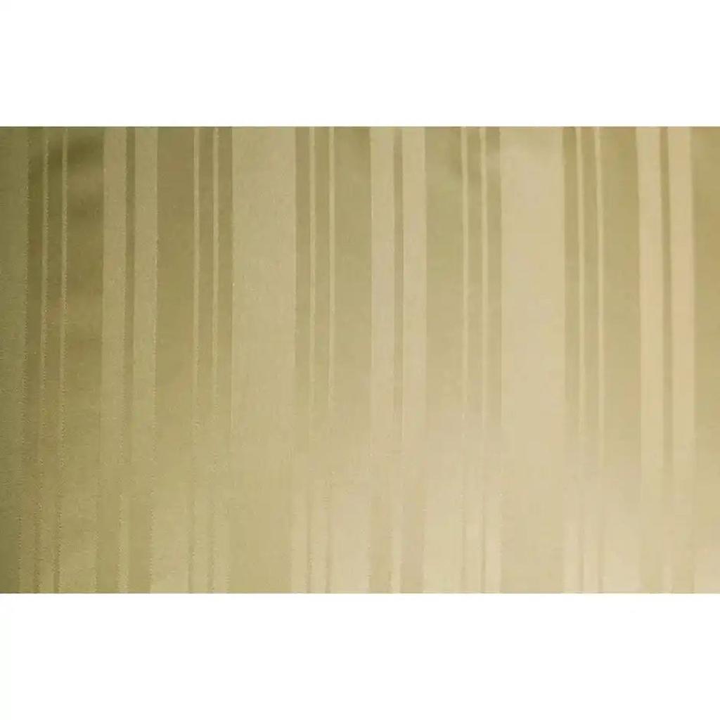 Lushomes Shower Curtain - Beige | Striped | Polyester | 10 Metal Eyelets | 6 x 6.5 ft