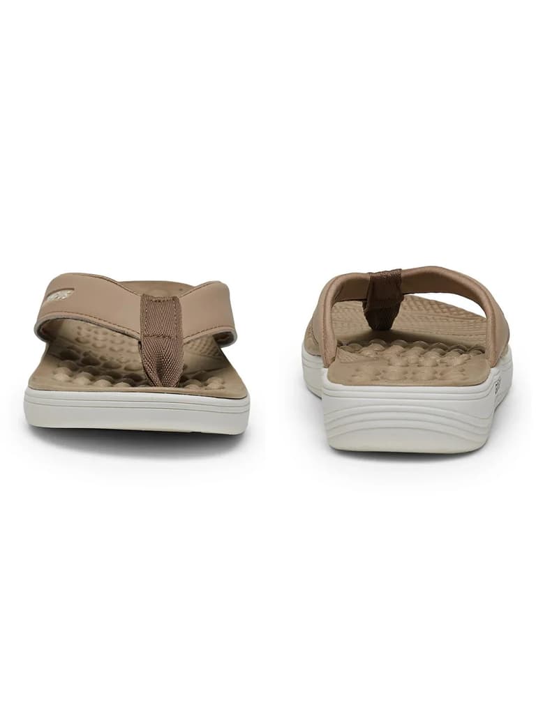 SL-418LA Beige Women's Flip Flops — photo 6