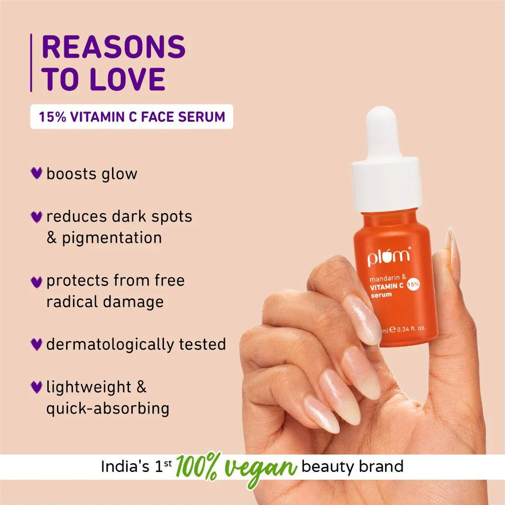 Every Day Glow & Bright Serum Duo | With 10% Niacinamide Serum & 15% Vitamin C Serum