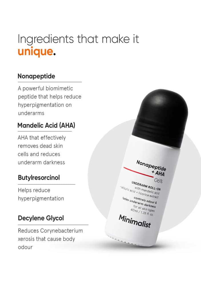 Nonapeptide + AHA 6% Underarm Roll-On — photo 4