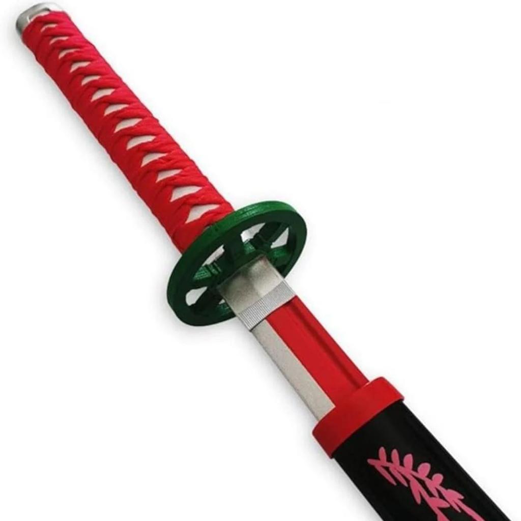 Demon Slayer Nezuko Kamado Nichirin Sword Replica – Demon Slayer Wooden Cosplay Katana — photo 3