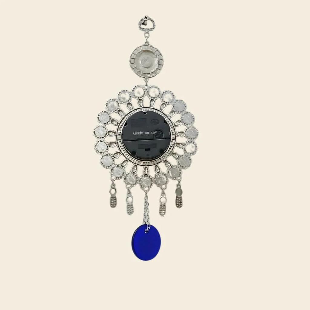 Evil Eye Wall Hanging | Evil Eye Metal Clock — photo 3