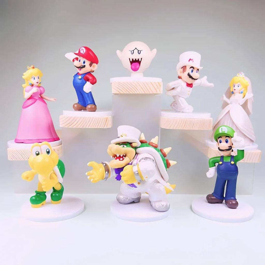 The Mushroom Kingdom Crew | Mario Collectible Figurines (Set of 8) — photo 3