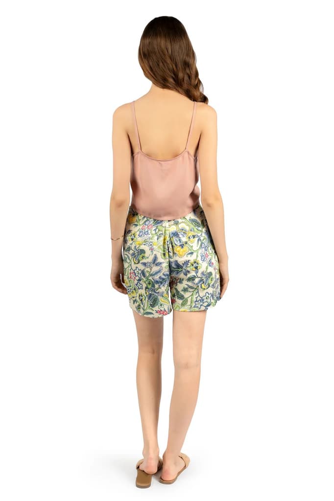 Peach Sleeveless Crop Top — photo 2