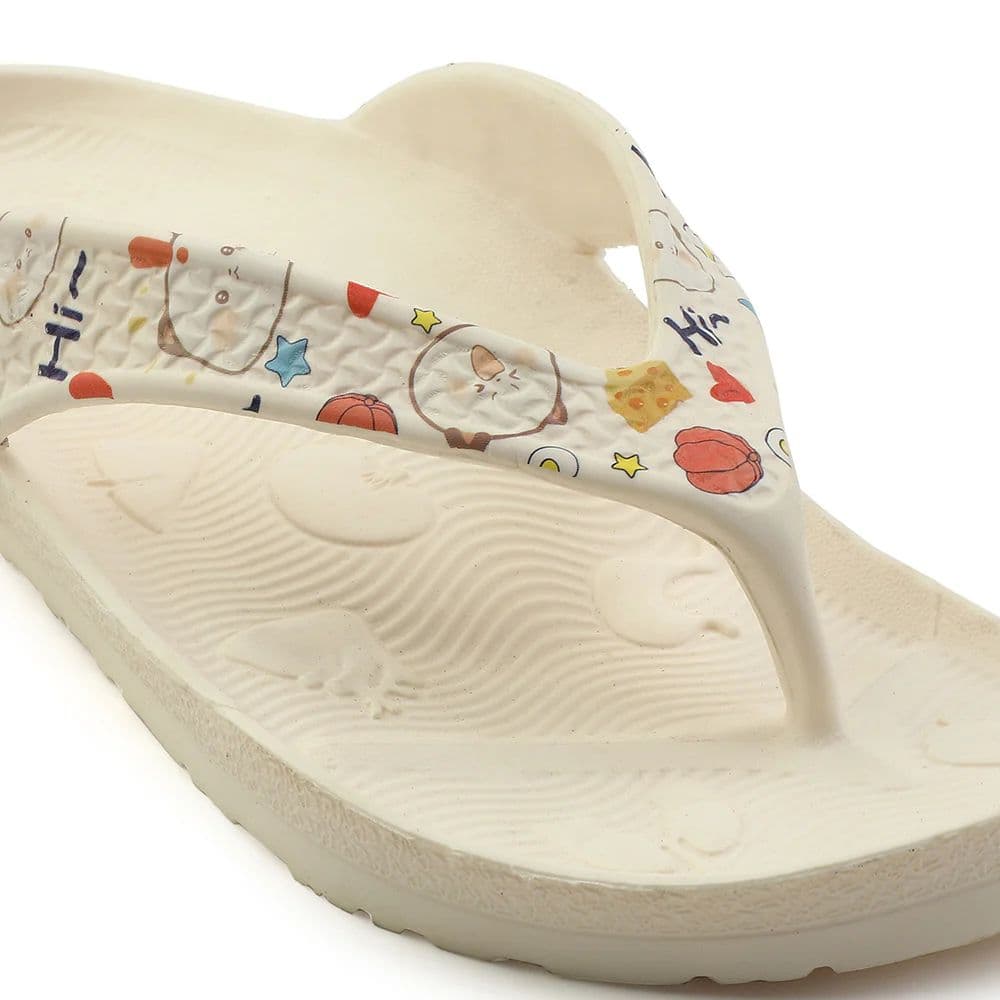 A-HA Beige Casual Slipper For Women HAPPI-LE By Liberty — photo 5