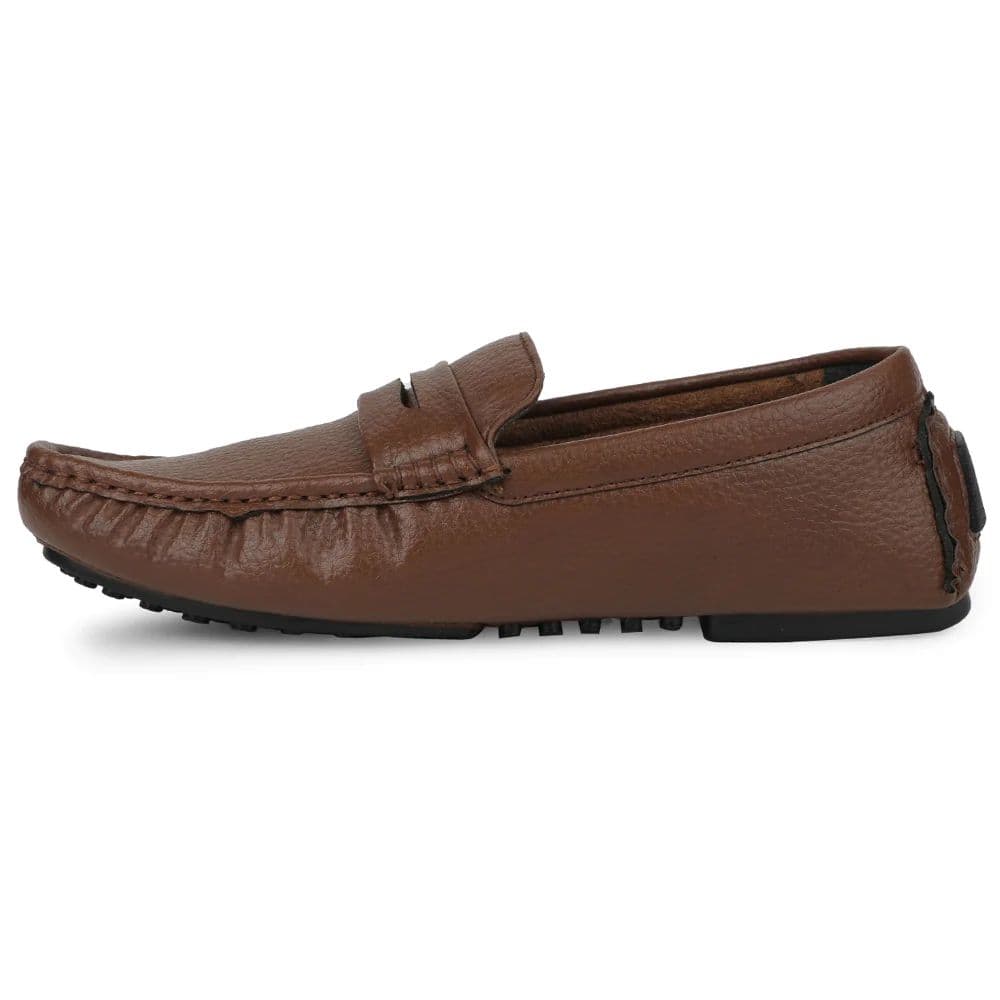 Fortune Brown Formal Loafers For Men CLASSIK-2E By Liberty — photo 3