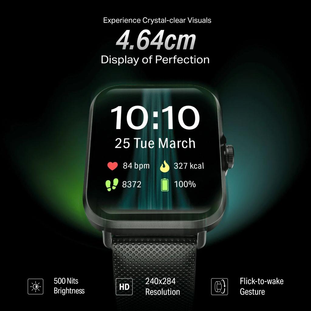 boAt Storm Infinity | Smartwatch with 1.83" HD Display, ASAP Charge, 15-Day Battery Life, Functional Crown, BT v5.4 — photo 9