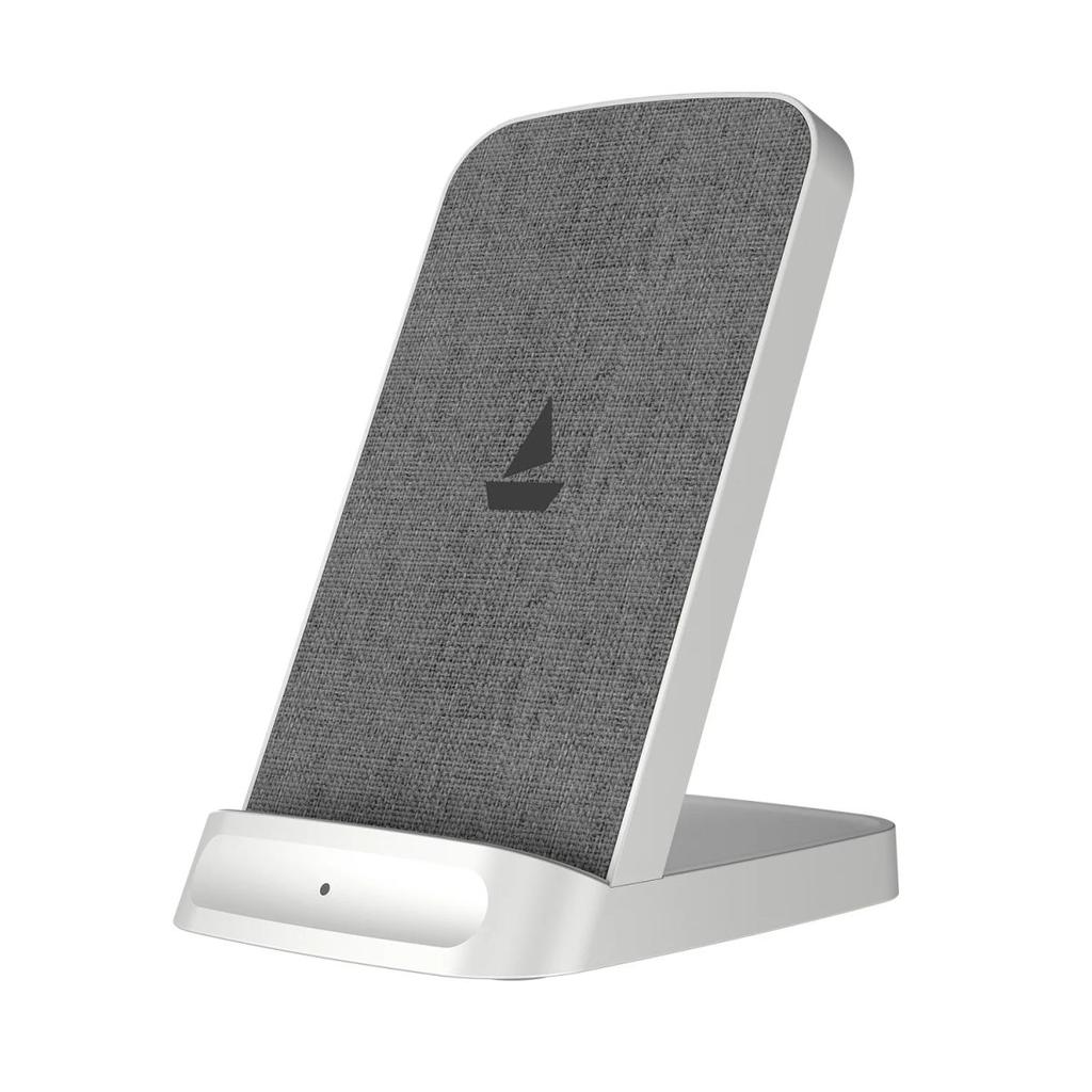 boAt Powerpod 200 | 15W Wireless Charging Pad, Smart IC Protection — White