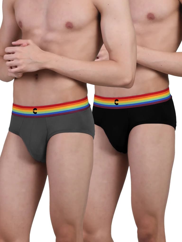 Pride Edition - Men's Anti-Bacterial Micro Modal Brief (Pack of 2) — photo 12