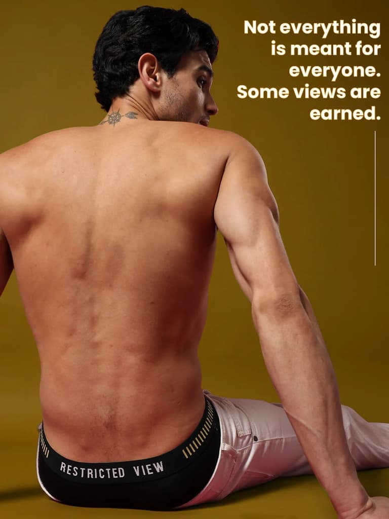 Statement Men's Trunk "Restricted View" — photo 4