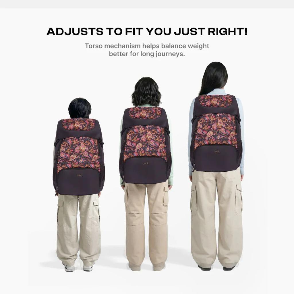 Paisley Print Aarohi Rucksack — photo 10