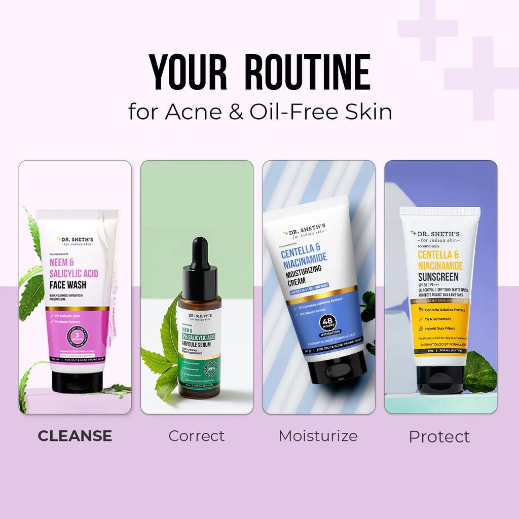 Neem & Salicylic Acid Face Wash - 100ml