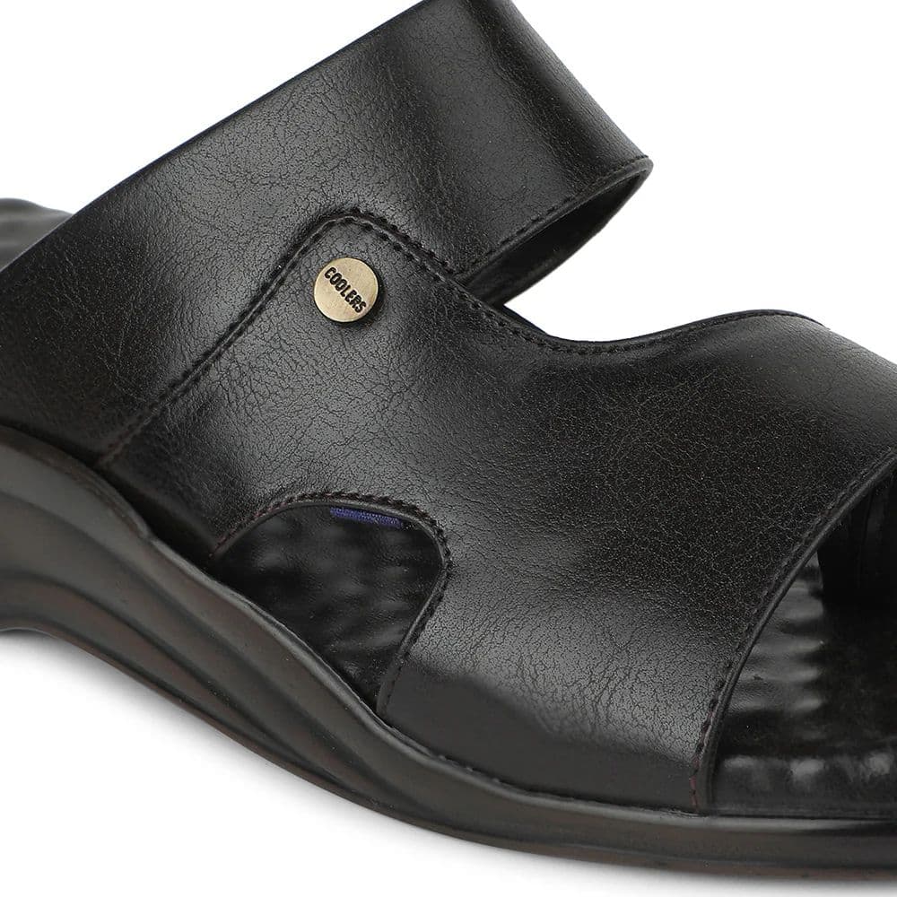 Coolers Brown Casual Slipper For Men 7123-141 By Liberty — photo 5