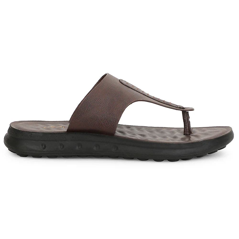 Healers Brown Casual Slipper For Men GHD-82 By Liberty — photo 2