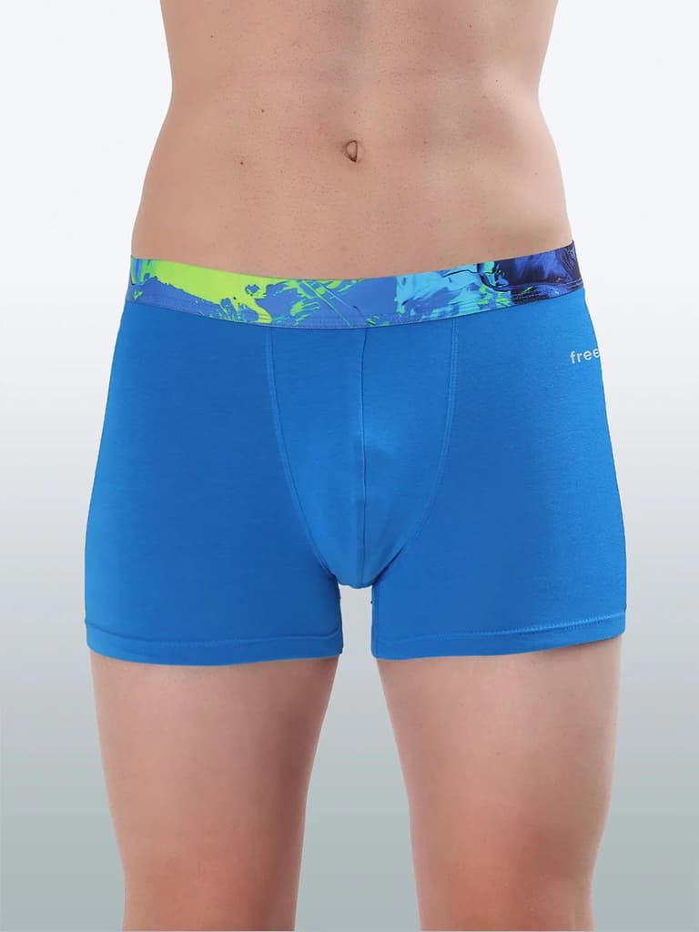 Men's Cotton Abstract Waistband Trunk – Pack of 3 — photo 9