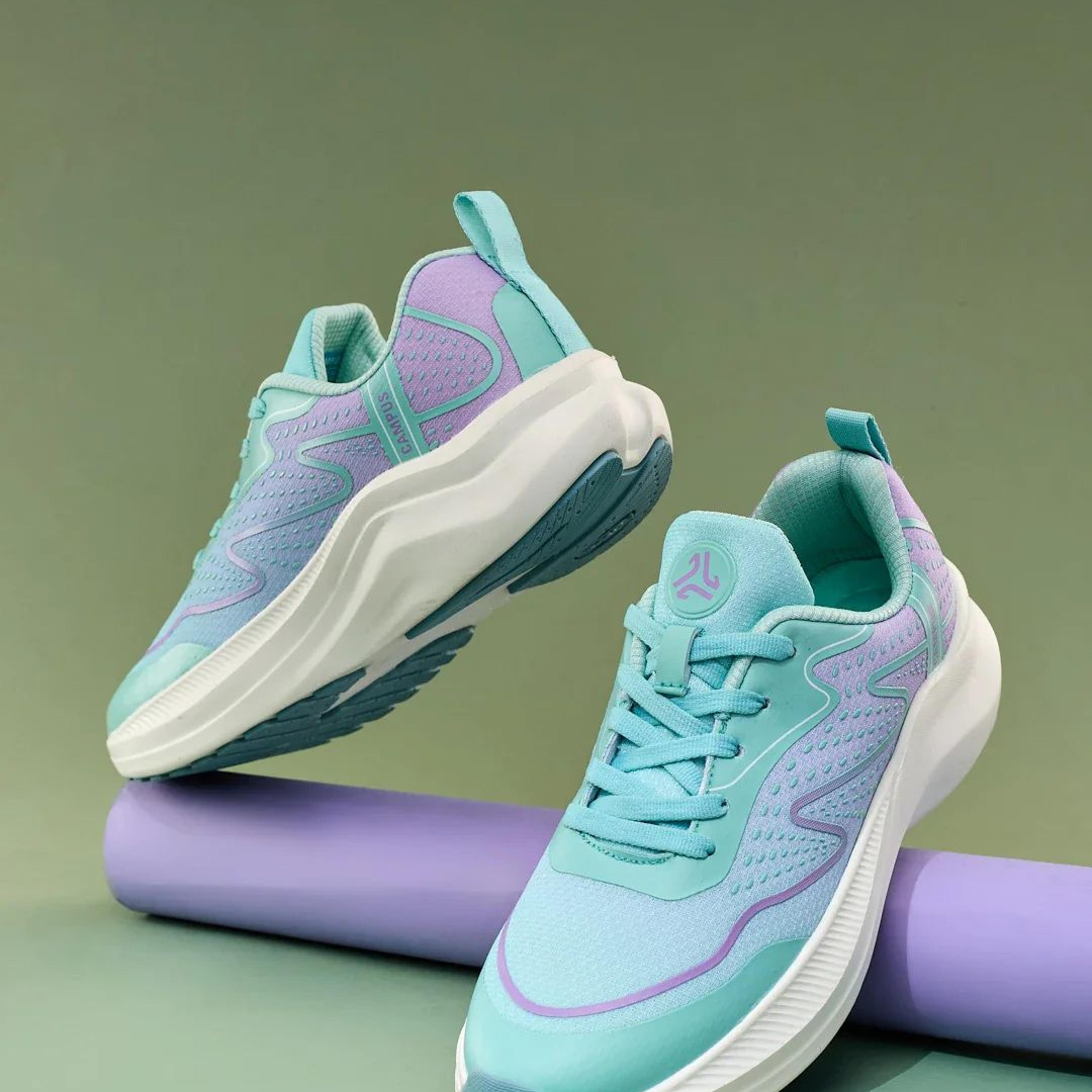 SHEAR Green Women's Running Shoes
