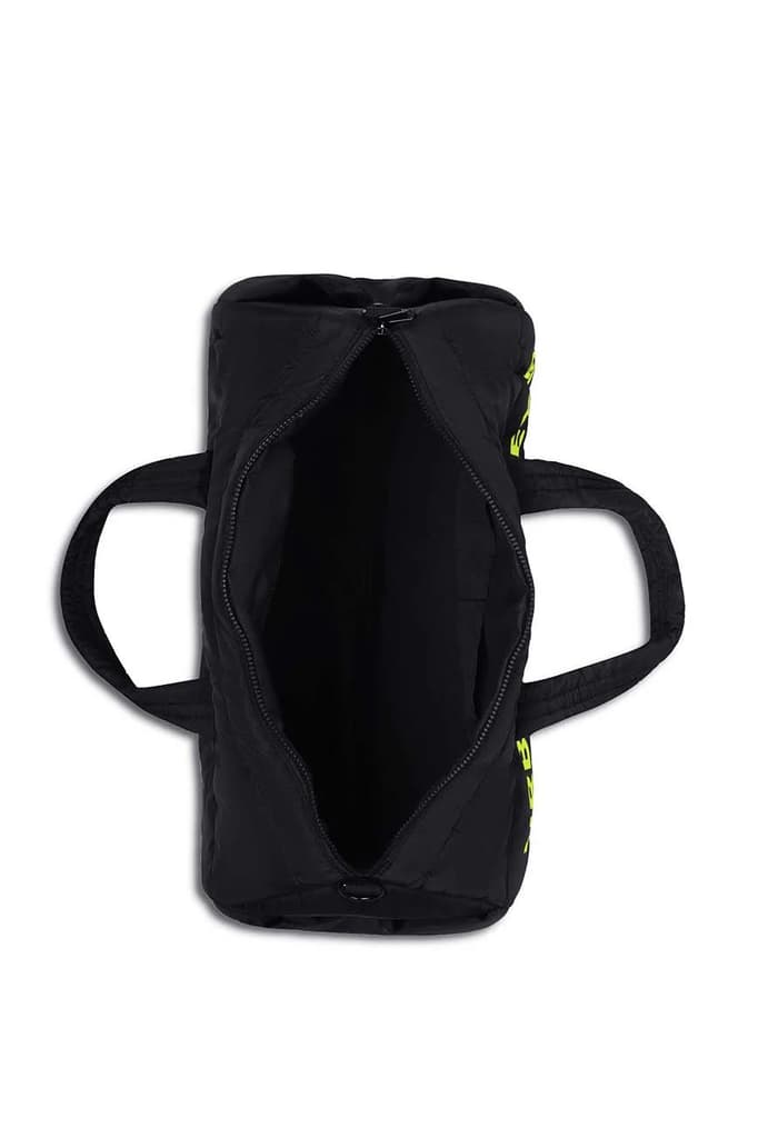 Puffer Duffle Bag // Neon On Black