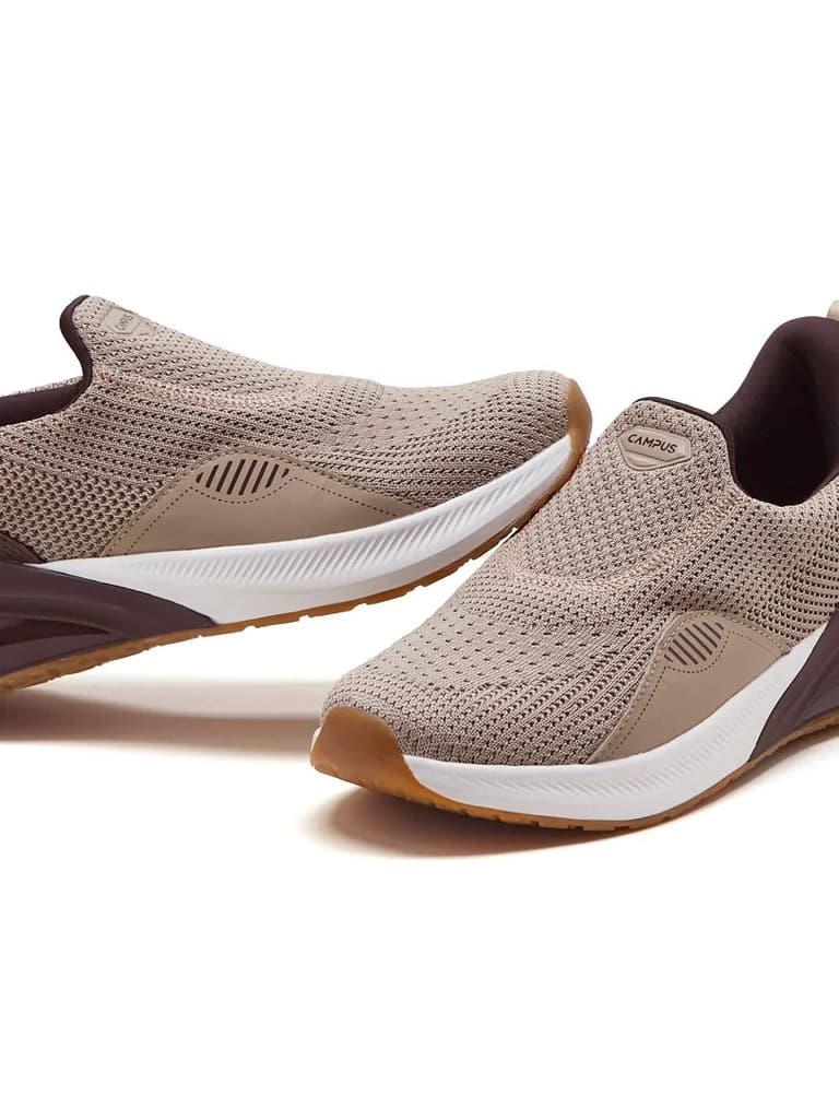 CROWD Beige Men's Walking Shoes — photo 7