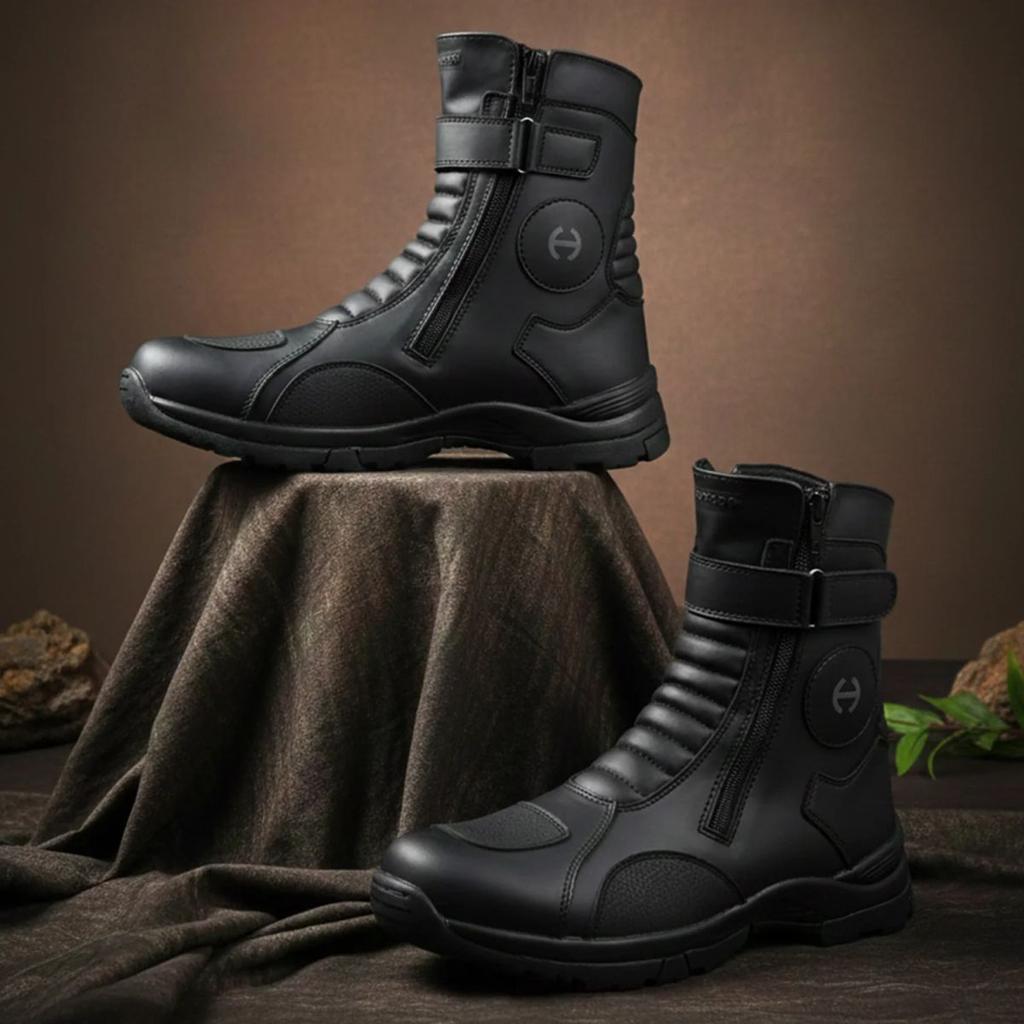 Healers Black Sports Trekking & Hiking Boot For Men PENGONGG-E By Liberty — photo 4