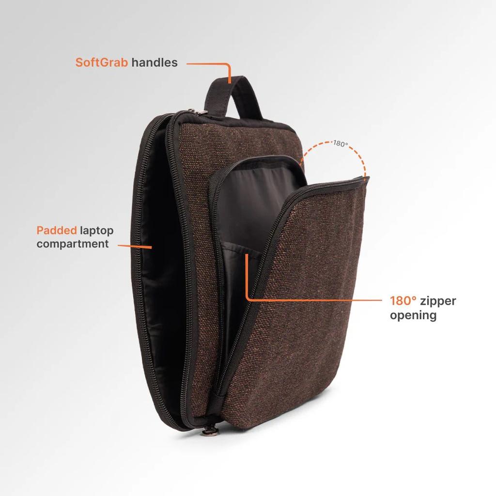 Bristel Urban Laptop Sleeve - 15.6inch (Black) — photo 5