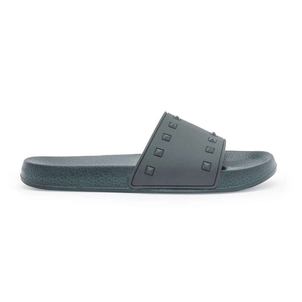 Womens Sliders in Teal | Casual Pool Sliders — photo 2