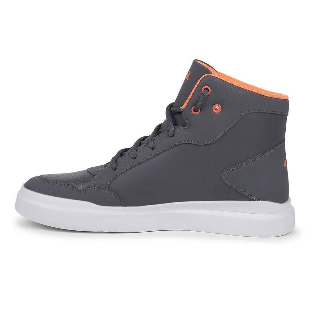 Leap7x Casual Grey Lacing Sneakers VENOUR-1E By Liberty — photo 3
