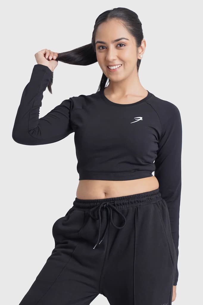 Legacy Crop Top T-shirt Black — photo 4