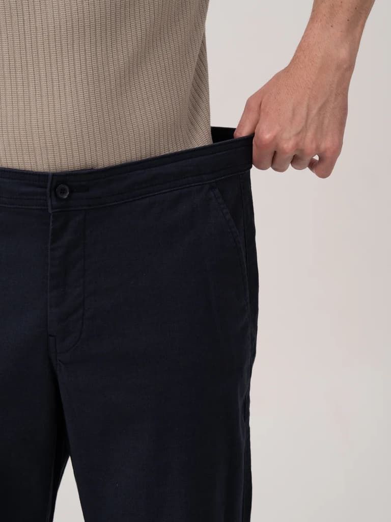Santorini Navy Relaxed Fit Lounge Pants — photo 4