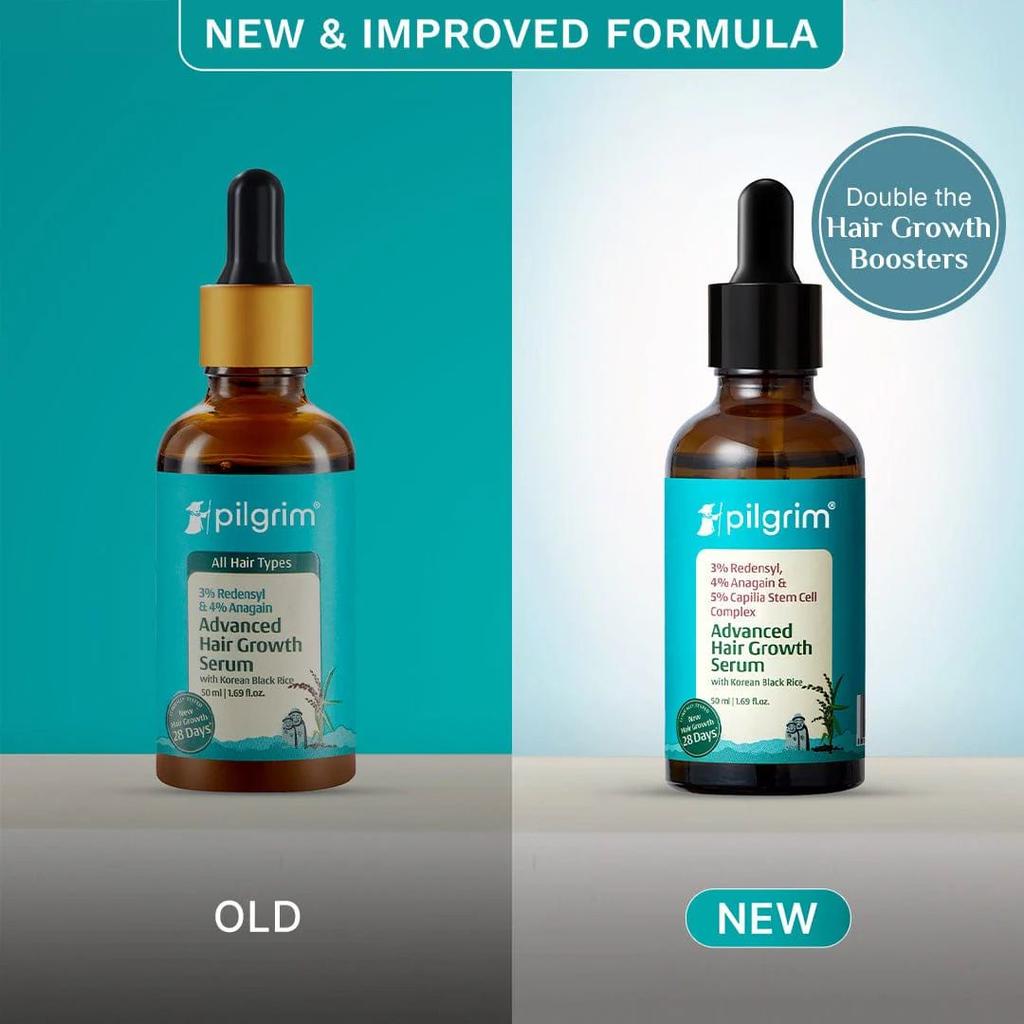 3% Redensyl, 4% Anagain & 5% Capilia Stem Cell Complex Advanced Hair Growth Serum — photo 6