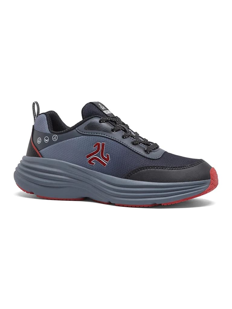 BORNE C Black Child Running Shoes — Black / 2