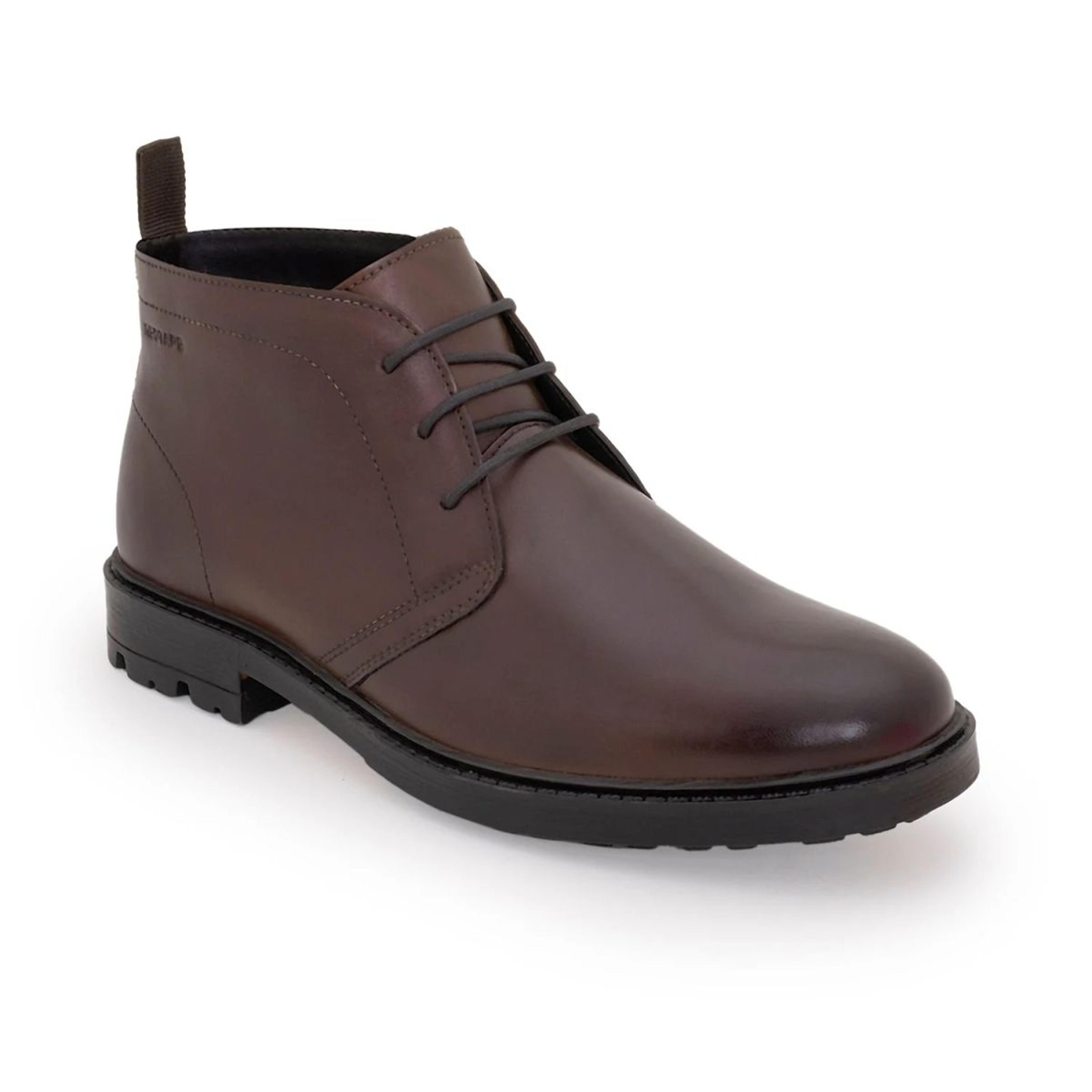 Mens Boots in Teak | Leather Chukka Boots